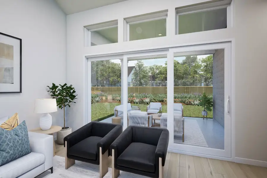 The Mansfield - Optional Sliding Glass Door