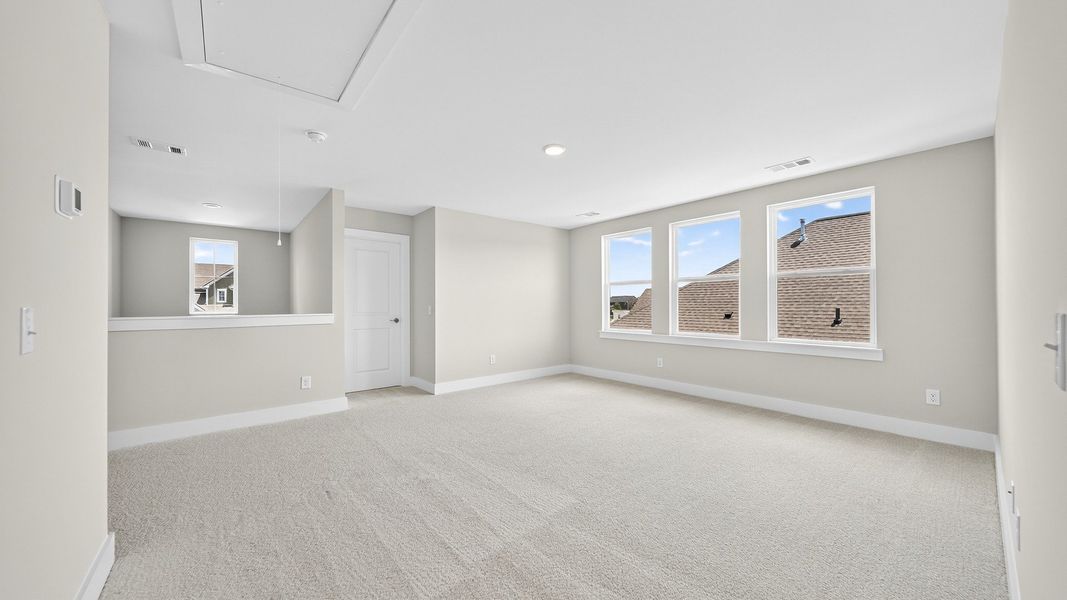 Furnished interior view inside a new home in McClure Farms, Columbia (Image 27).