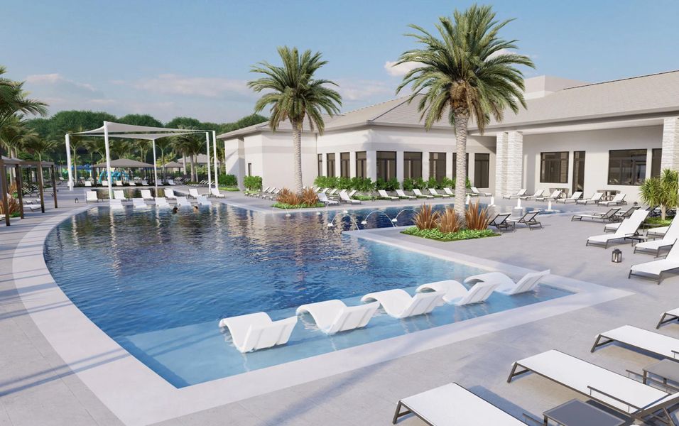 Lotus Edge Pool Rendering