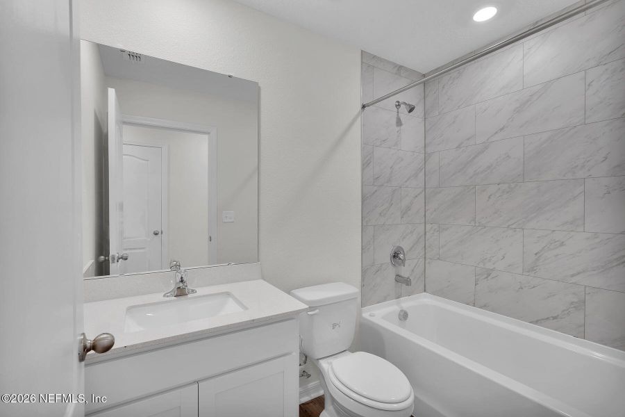 Furnished interior view inside a new home in Westport Landing, Jacksonville (Image 9).