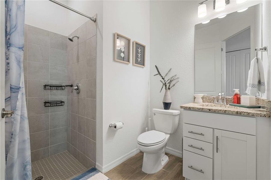 Furnished interior view inside a new home in , Punta Gorda (Image 12).