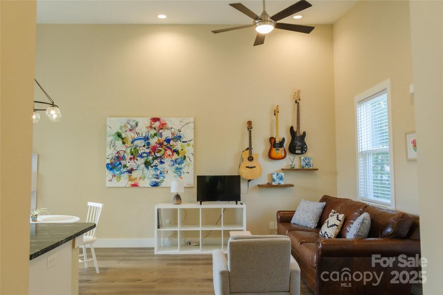 Furnished interior view inside a new home in , Weaverville (Image 9). Furnished interior view inside a new home in , Weaverville (Image 9).