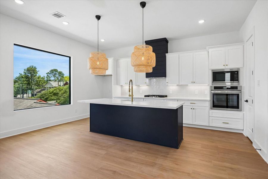 Furnished interior view inside a new home in , Houston (Image 12).