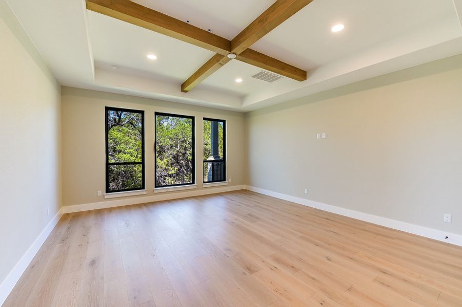 Representative unfurnished interior of a home built from the Sapphire by Giddens Homes in Riverstone, Georgetown (Image 58).