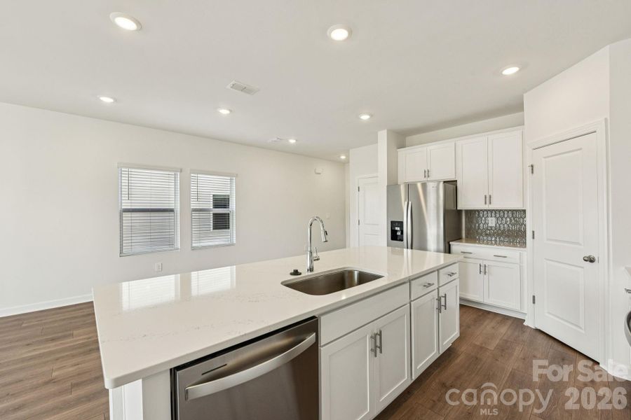Photo is not of the actual home, but is an inspirational photo of builder’s model home and may depict options, furnishings, and/or decorator features that are not included