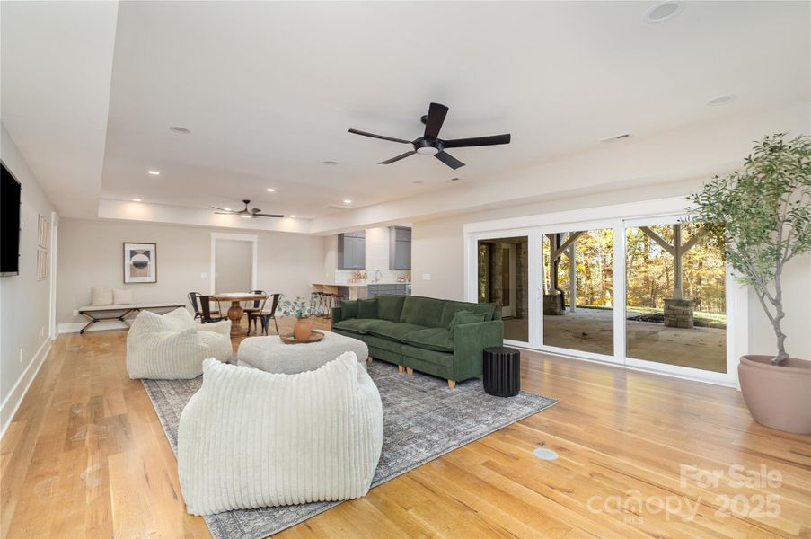 Furnished interior view inside a new home in , Charlotte (Image 26).