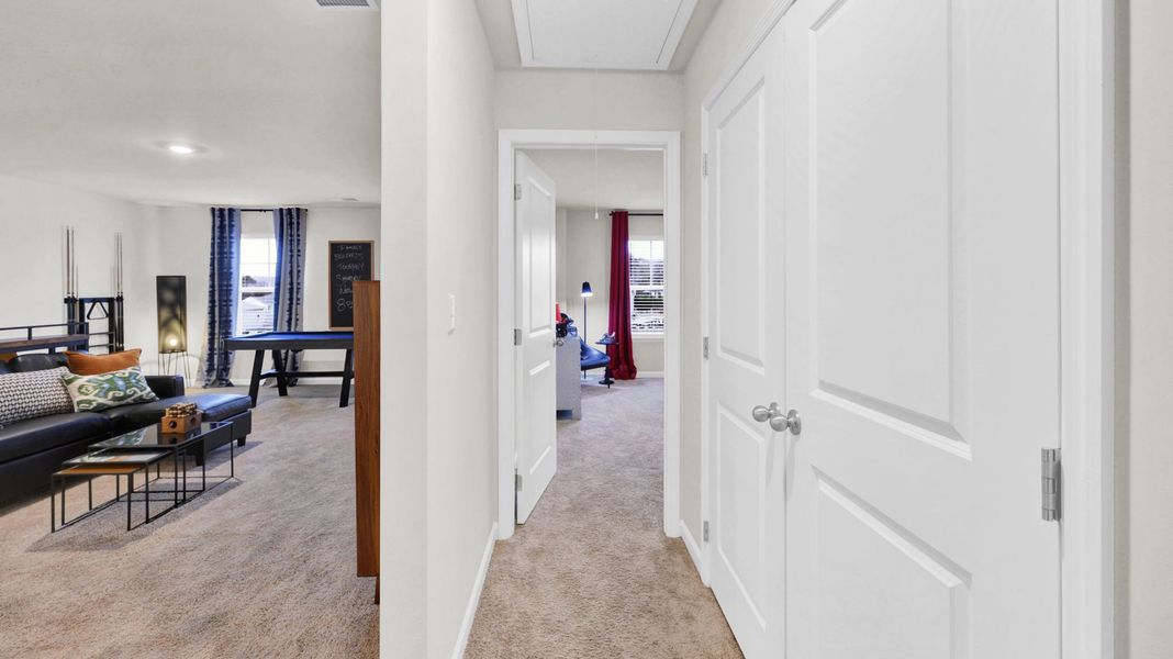 Furnished interior view inside a new home in Sweet Briar, Ooltewah (Image 45).