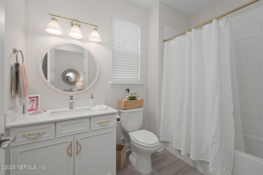 Furnished interior view inside a new home in RiverTown, St. Johns (Image 30).