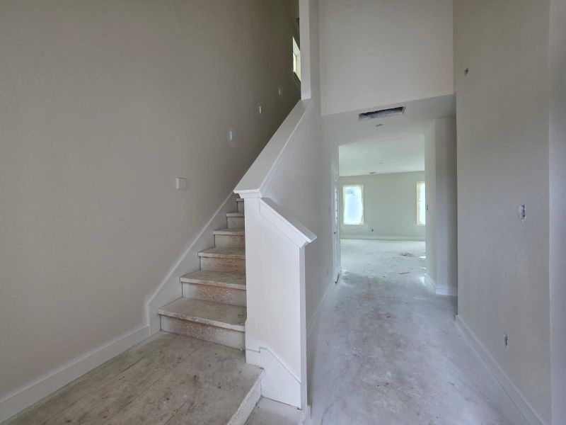 In-progress construction of a new home in Heartland at Vintage Farms, Brenham, TX (Image 9).