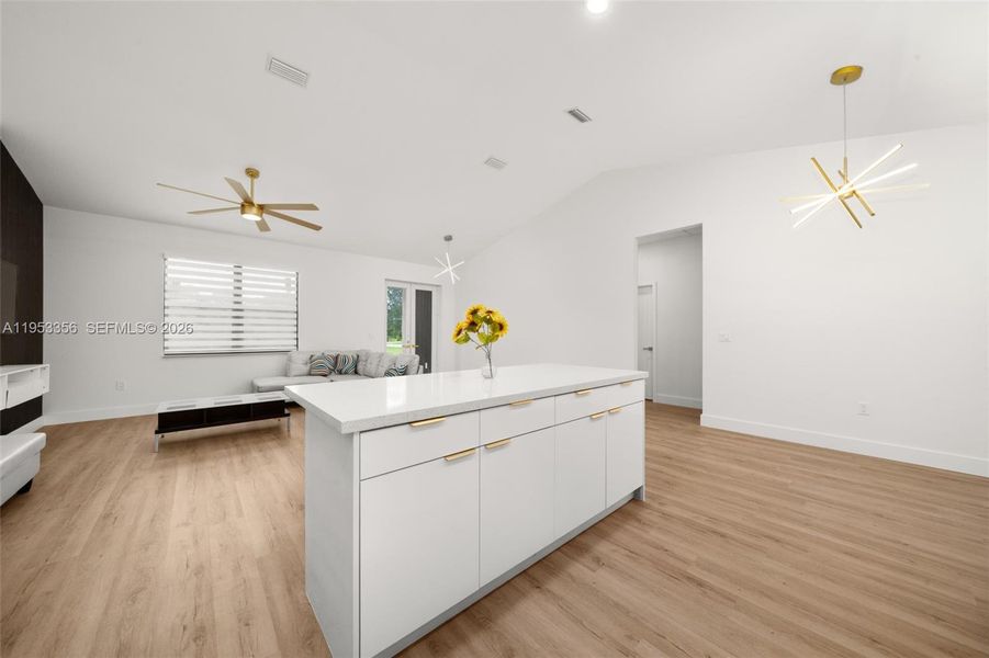 Furnished interior view inside a new home in , Sebring (Image 10).