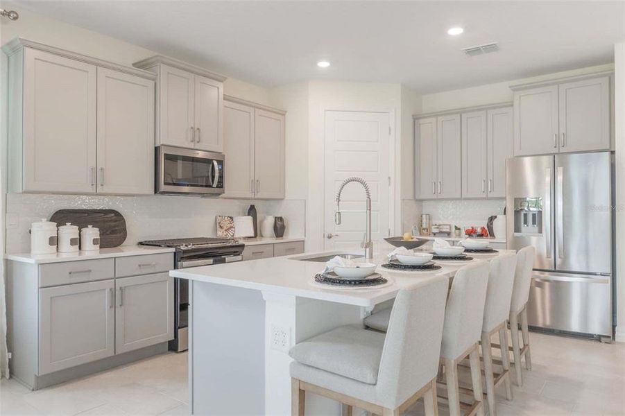 Furnished interior view inside a new home in Lakes of Mount Dora, Mount Dora (Image 12).