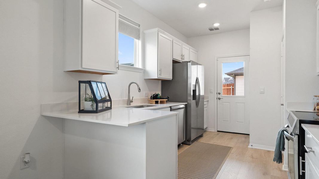 Furnished interior view inside a new home in Avery Centre, Round Rock (Image 33).