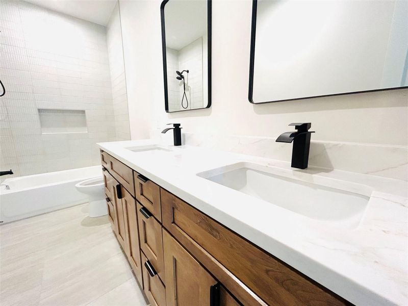 Furnished interior view inside a new home in , Austin (Image 9). Furnished interior view inside a new home in , Austin (Image 9).