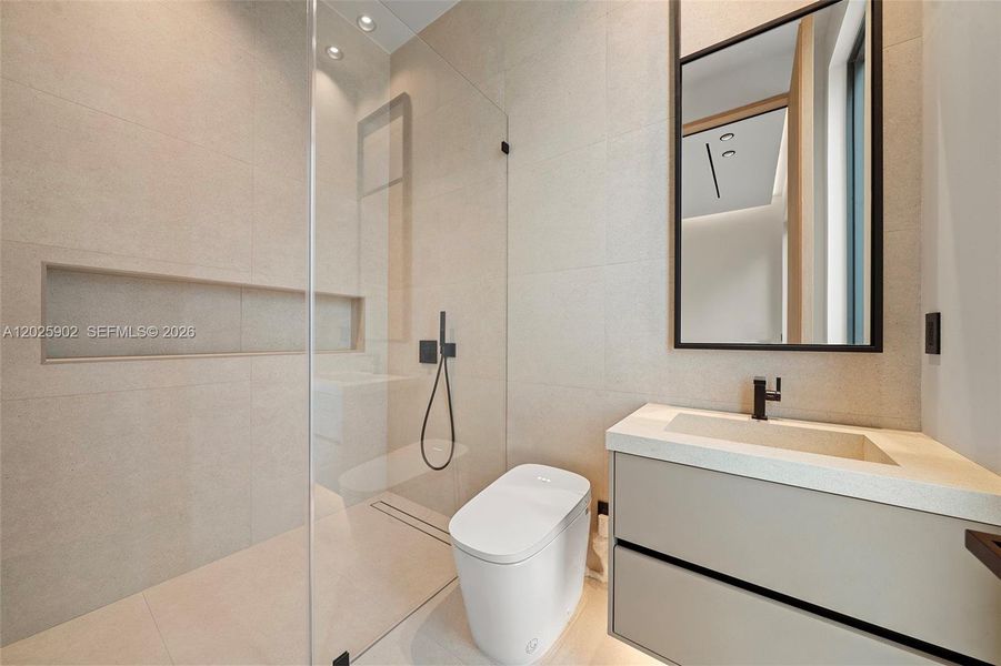 Furnished interior view inside a new home in , Miami (Image 9). Furnished interior view inside a new home in , Miami (Image 9).