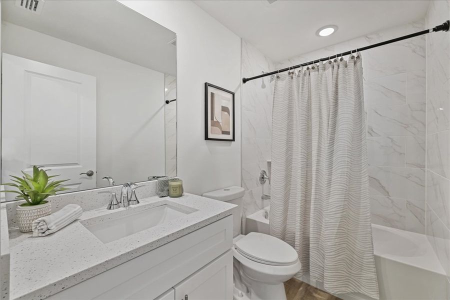 Representative furnished interior of a home built from the The Sunset Harbor by Sunlife Homes LLC in Cape Coral, Cape Coral (Image 25).