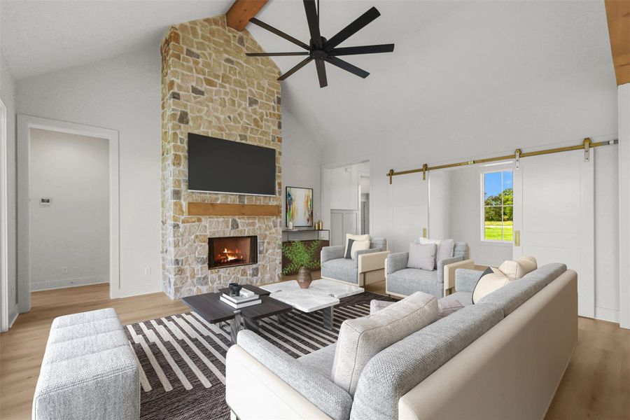 Furnished interior view inside a new home in , Franklin (Image 38). Furnished interior view inside a new home in , Franklin (Image 38).