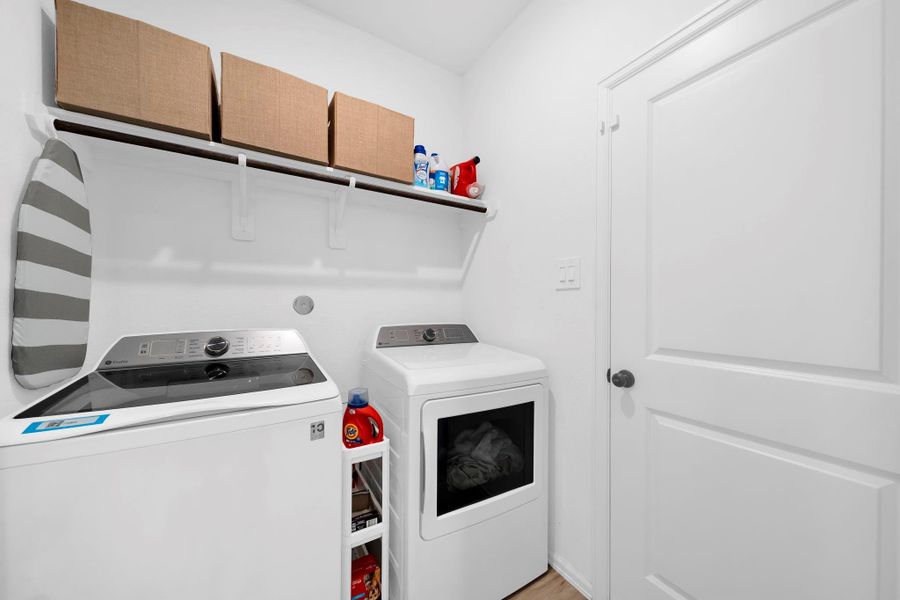 Included Washer & Dryer