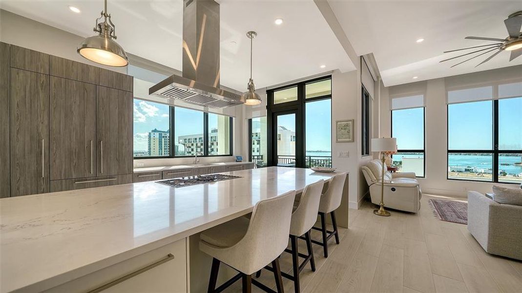 Furnished interior view inside a new home in , Sarasota (Image 16).