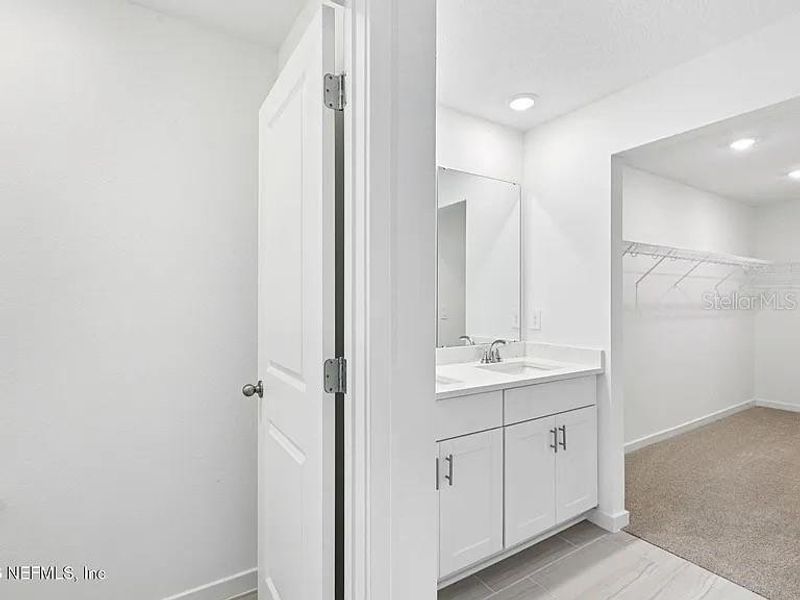 Furnished interior view inside a new home in Colbert Landings, Palm Coast (Image 7). Furnished interior view inside a new home in Colbert Landings, Palm Coast (Image 7).