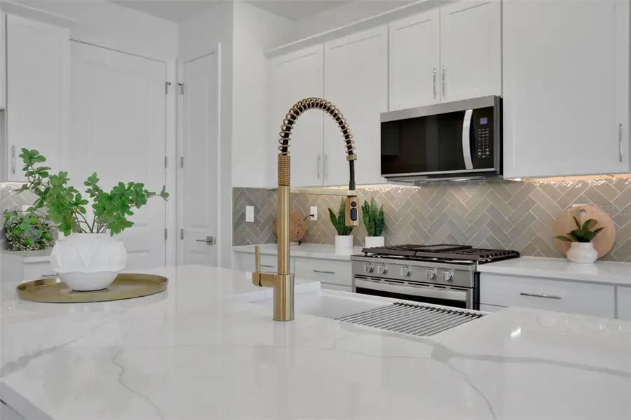 Close-up of interior finishes inside a home in Bungalow Walk at Lakewood Ranch, Sarasota (Image 15).