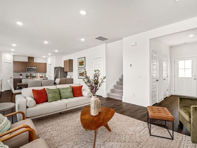 Furnished interior view inside a new home in Sage Farms, White House (Image 12).