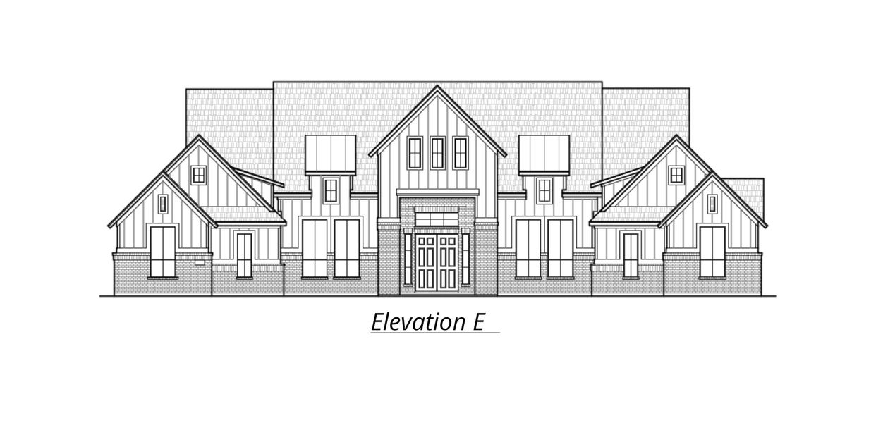 Representative exterior photo of a completed home built from the Grant by Chesmar Homes in Heimer Estates at Garden Ridge, San Antonio, TX (Image 7). Representative exterior photo of a completed home built from the Grant by Chesmar Homes in Heimer Estates at Garden Ridge, San Antonio, TX (Image 7).