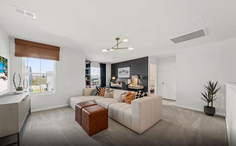 Furnished interior view inside a new home in Bradford Pointe, Summerville (Image 13).
