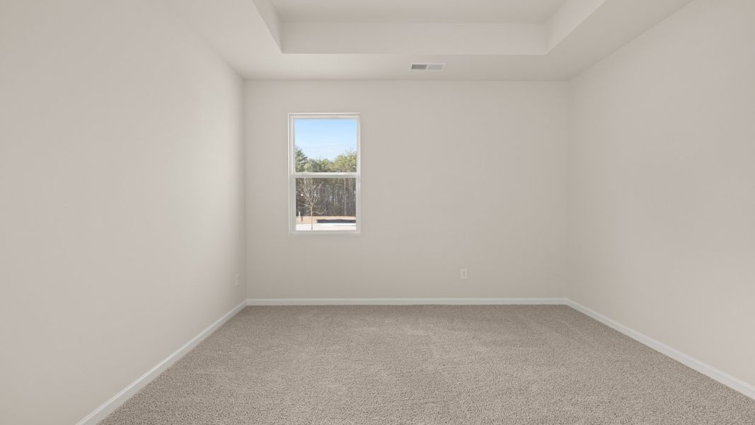 Representative unfurnished interior of a home built from the Kerry by D.R. Horton in Champion's Run, Lithonia (Image 21).