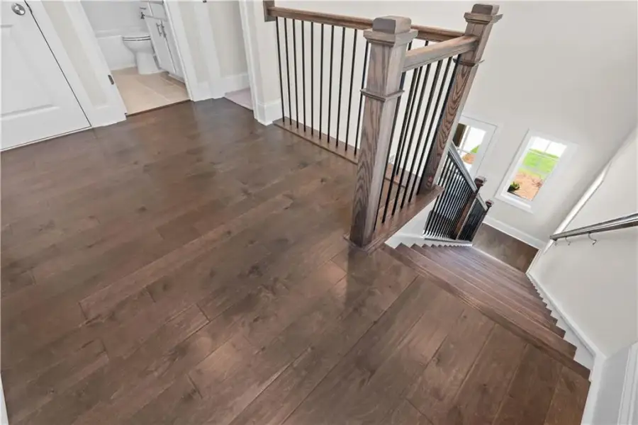 Spacious, unfurnished interior of a new home in The Villas at Aberdeen, Hoschton (Image 20). Spacious, unfurnished interior of a new home in The Villas at Aberdeen, Hoschton (Image 20).