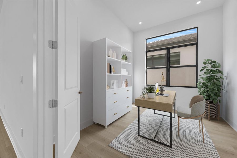 Furnished interior view inside a new home in Cove Royale, Stuart (Image 11). Furnished interior view inside a new home in Cove Royale, Stuart (Image 11).