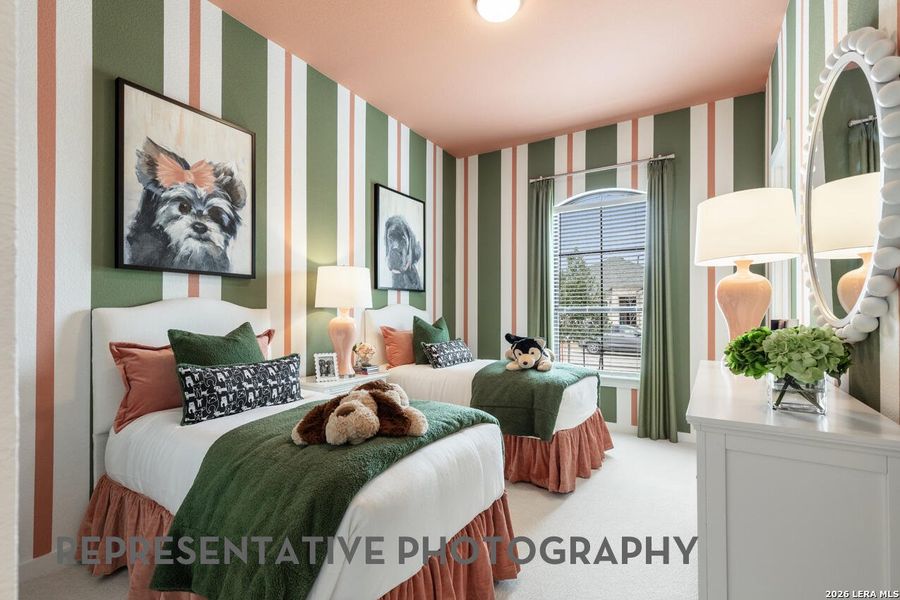 Furnished interior view inside a new home in The Ranches at Creekside, Boerne (Image 13).