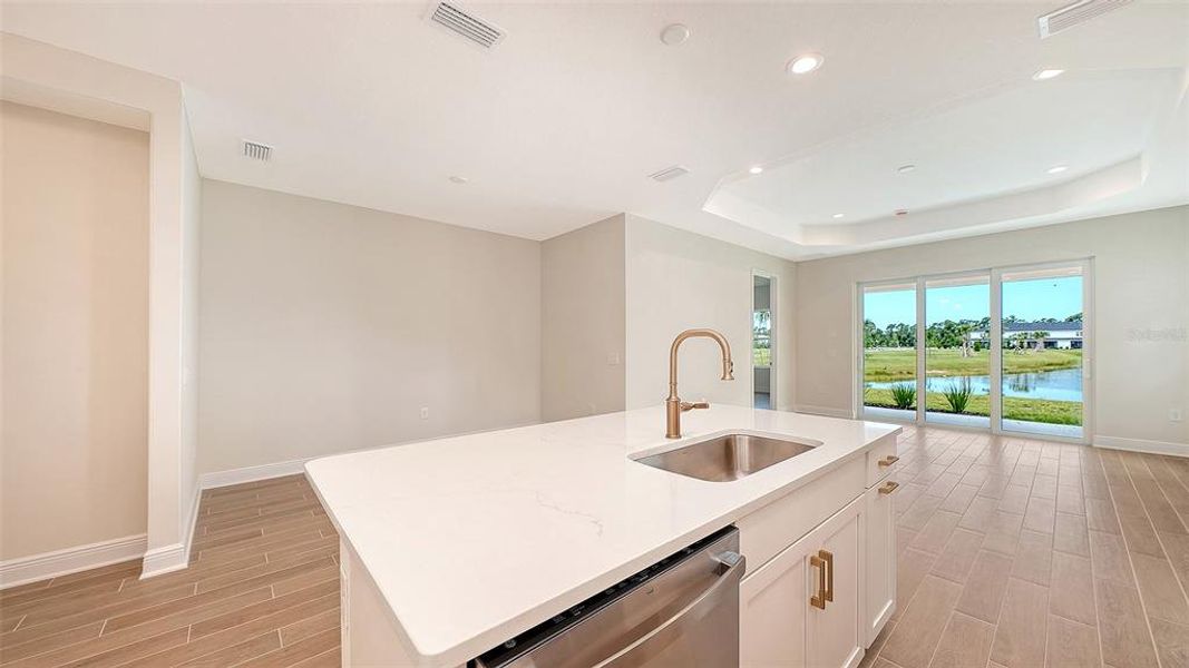 Furnished interior view inside a new home in Grand Park, Sarasota (Image 9).