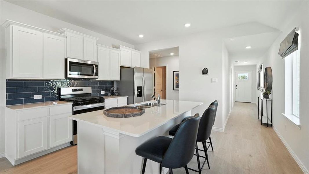Furnished interior view inside a new home in Winchester Crossing, Princeton (Image 9).