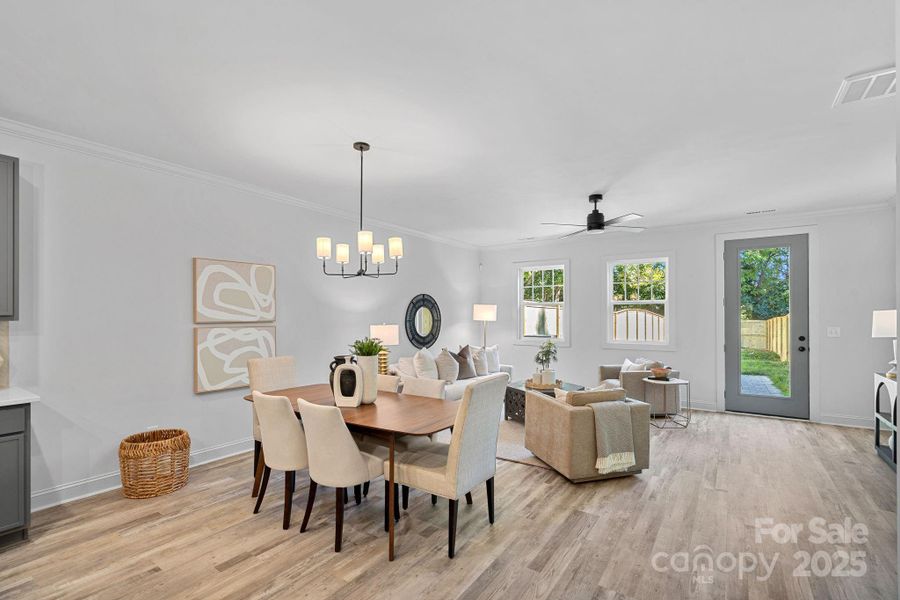 Photo of model home - interior finishes vary Photo of model home - interior finishes vary