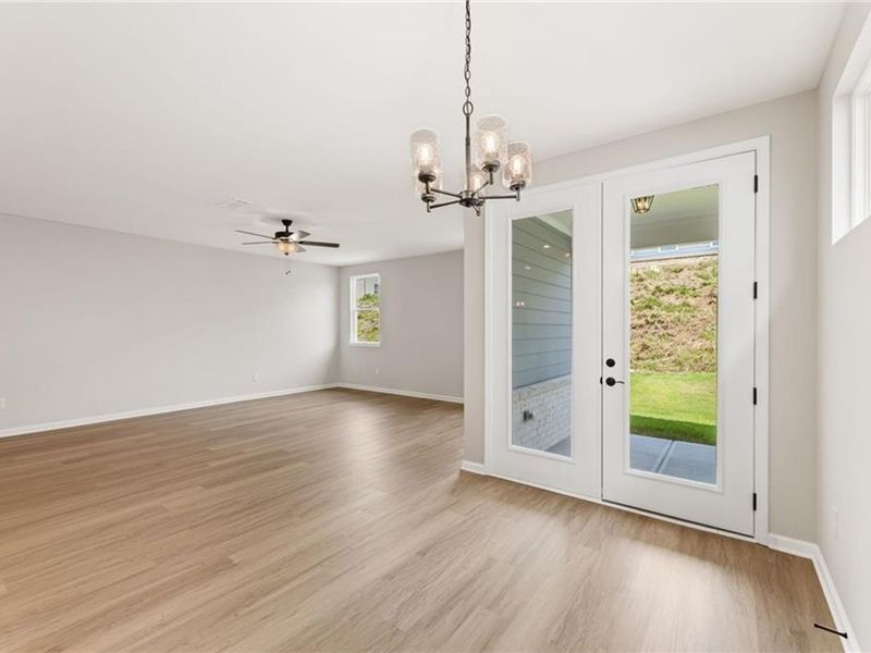 Spacious, unfurnished interior of a new home in Kelly Preserve, Loganville (Image 15).