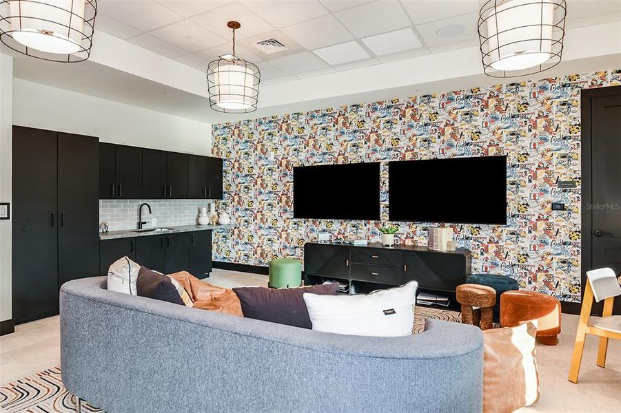 Furnished interior view inside a new home in Skye Ranch Community Group Page, Sarasota (Image 5).