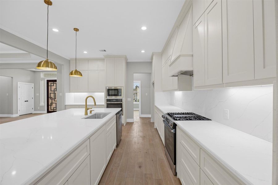 Furnished interior view inside a new home in , Huntsville (Image 11). Furnished interior view inside a new home in , Huntsville (Image 11).