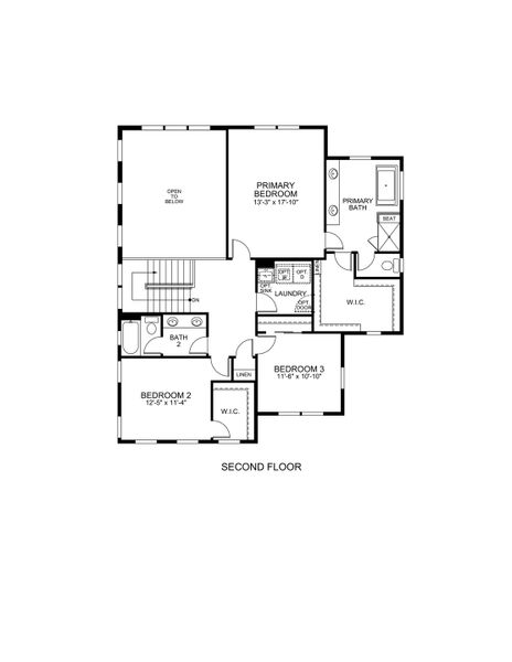 2D floor plan layout of this home in West Grange, Longmont, CO (Image 7).