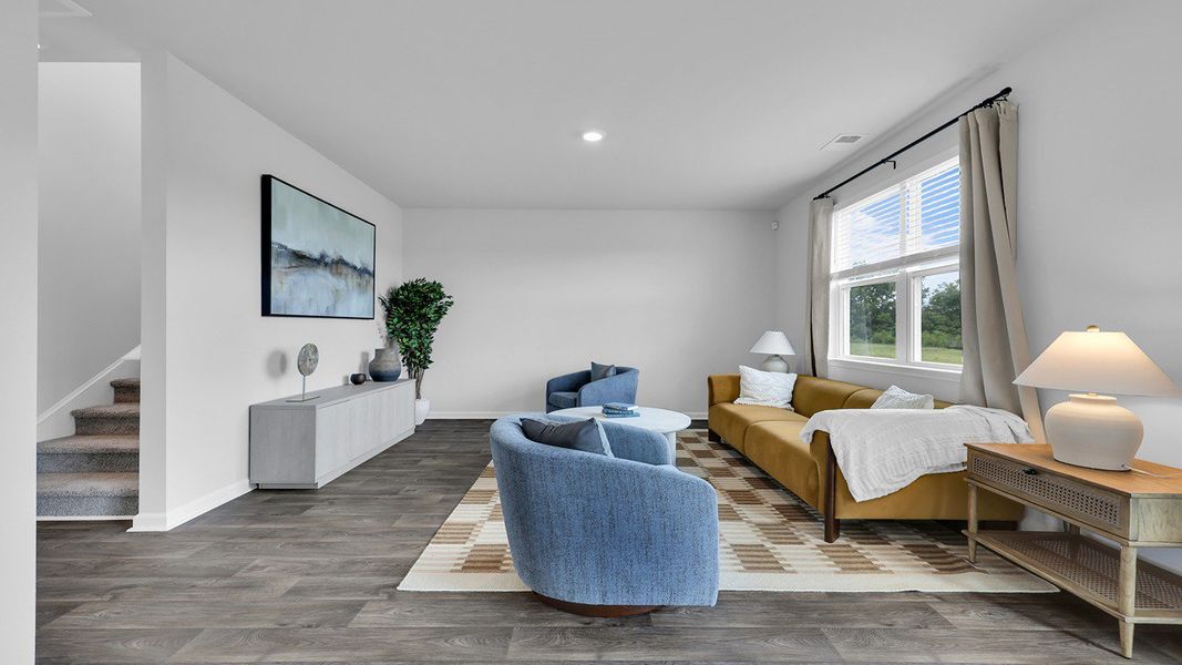 Furnished interior view inside a new home in Havenwood, North Charleston (Image 16).
