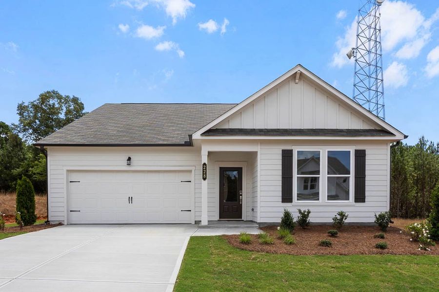 Representative exterior photo of a completed home built from the Moreland by Taylor Morrison in Heritage River, Euharlee, GA (Image 14).