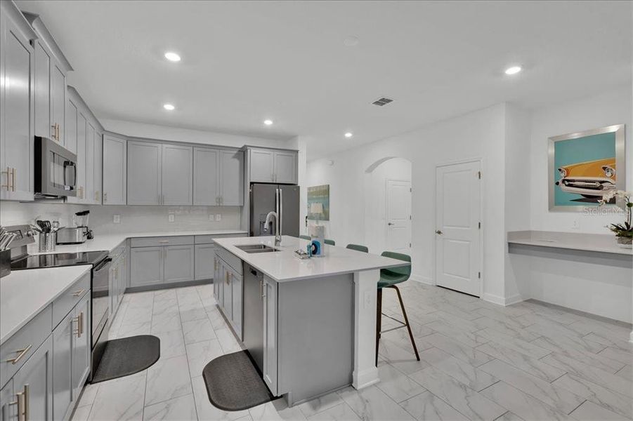 Furnished interior view inside a new home in , Davenport (Image 18).