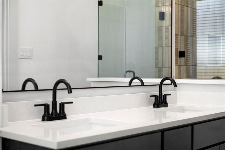 Close-up of interior finishes inside a home in , Italy (Image 15).
