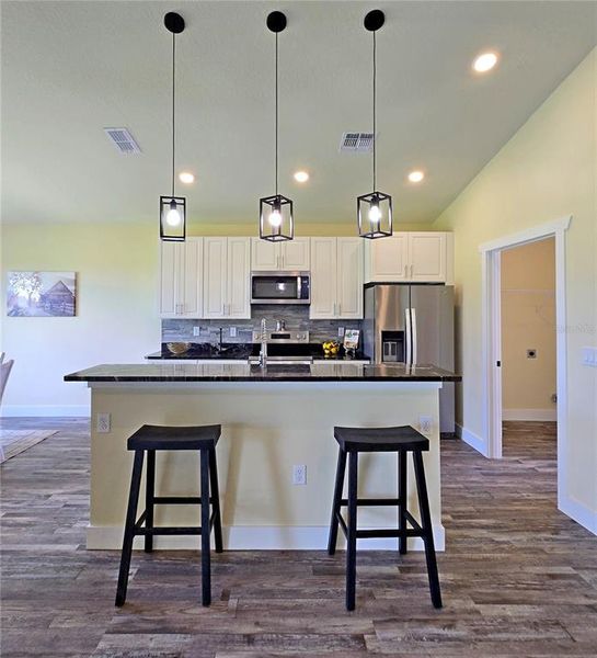 Furnished interior view inside a new home in , Sebring (Image 15). Furnished interior view inside a new home in , Sebring (Image 15).