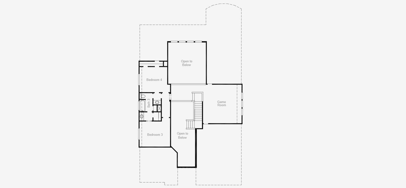2D floor plan layout for the Lumberton by Coventry Homes in Jubilee, Hockley, TX (Image 25).