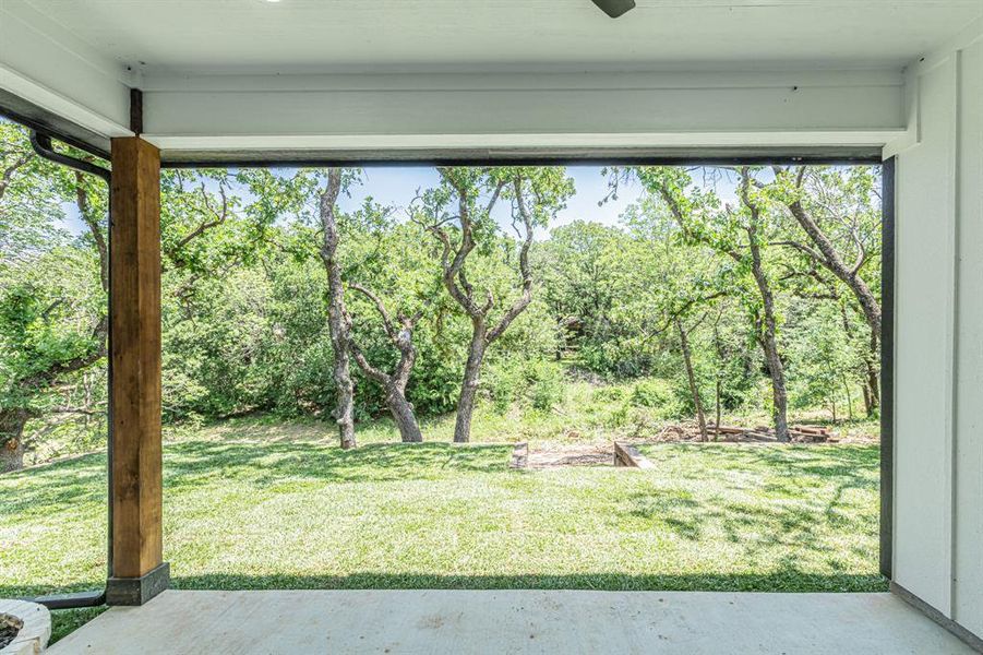 Exterior details and patio area of a home in , Runaway Bay (Image 3).