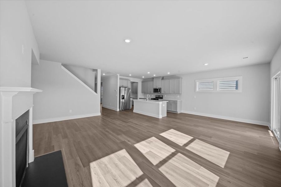 Spacious, unfurnished interior of a new home in Reserve at Arden Woods, Greenville (Image 17).