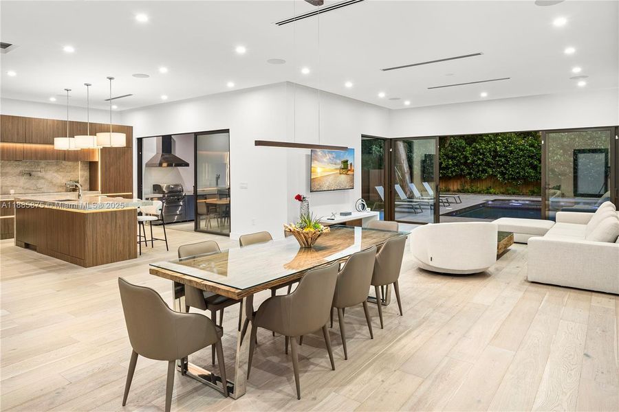 Furnished interior view inside a new home in , Miami (Image 26). Furnished interior view inside a new home in , Miami (Image 26).