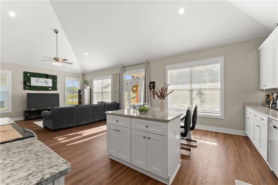 Furnished interior view inside a new home in , Cleveland (Image 12).