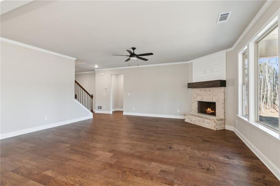 Spacious, unfurnished interior of a new home in , Monroe (Image 40). Spacious, unfurnished interior of a new home in , Monroe (Image 40).