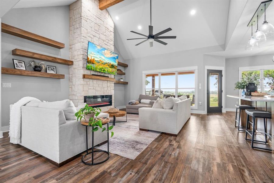 Furnished interior view inside a new home in , Hillsboro (Image 19).